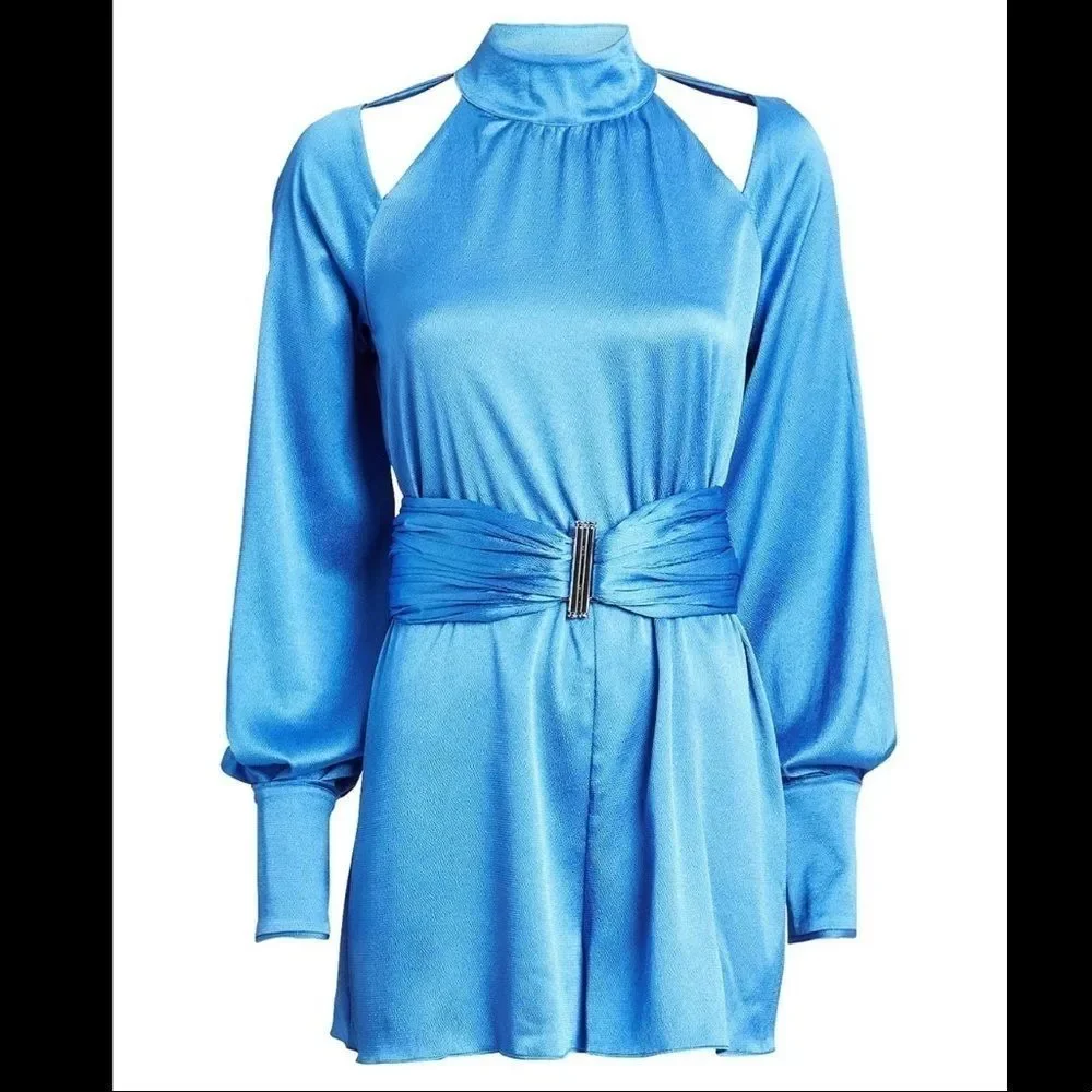 ALEXIS Lorca Satin Romper